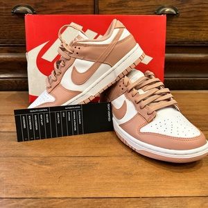 Women’s Nike Dunks low - Rose Whisper size 8.5
